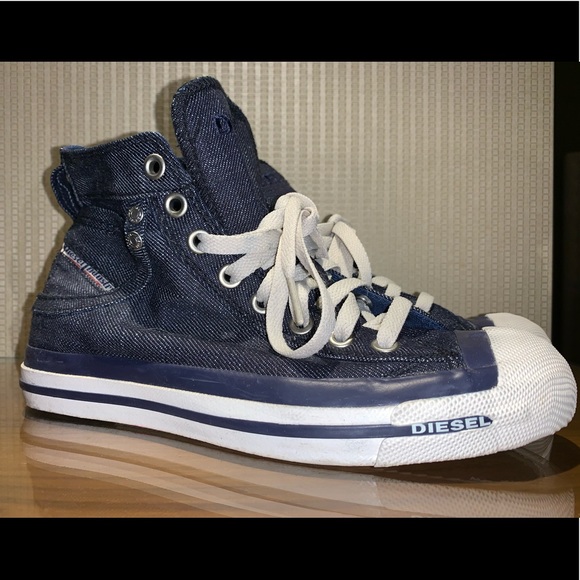 diesel denim shoes